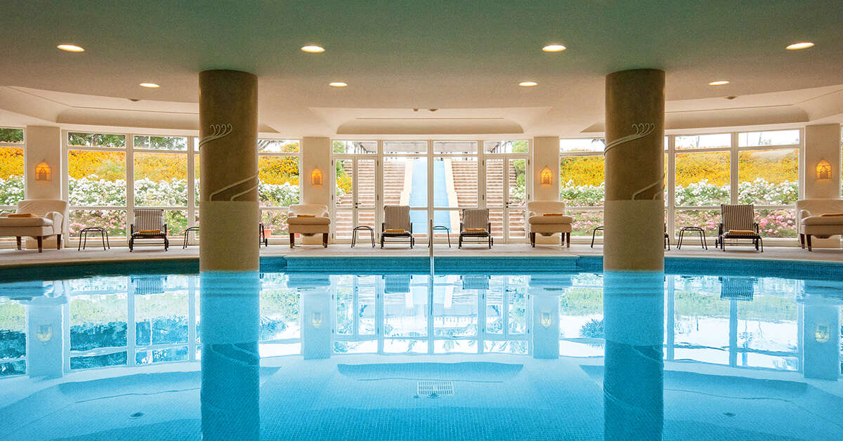 Een foto van het zwembad bij Giardino Di Costanza Resort