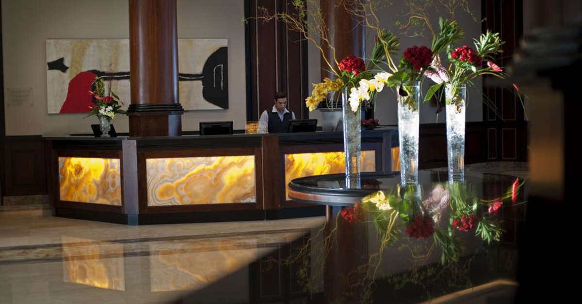 Ein Foto vom Innenbereich im Stella di Mare Beach Hotel & Spa