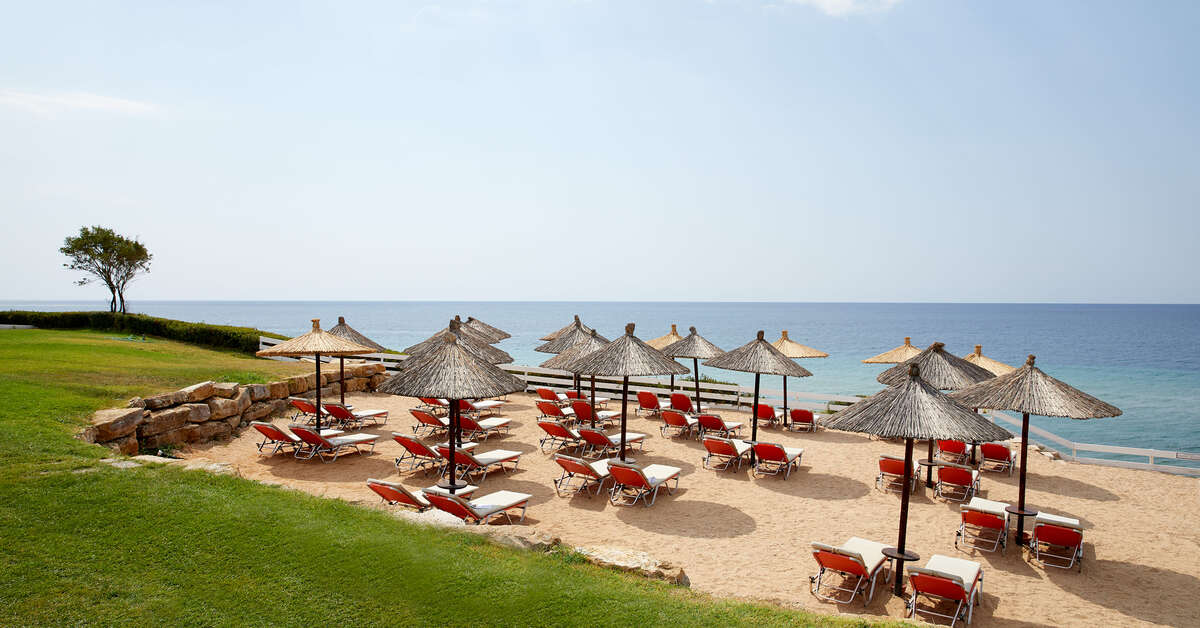 Een foto van het strand bij Istion Club & Spa