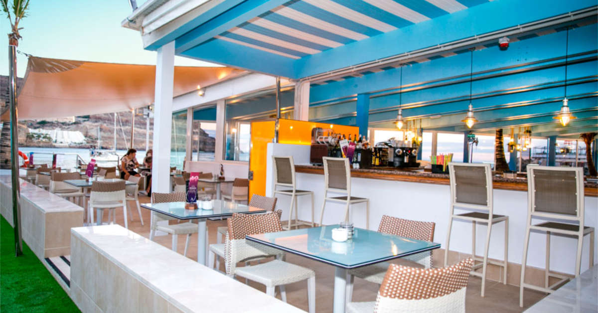 Een foto van de faciliteiten bij Hotel Livvo Puerto de Mogan