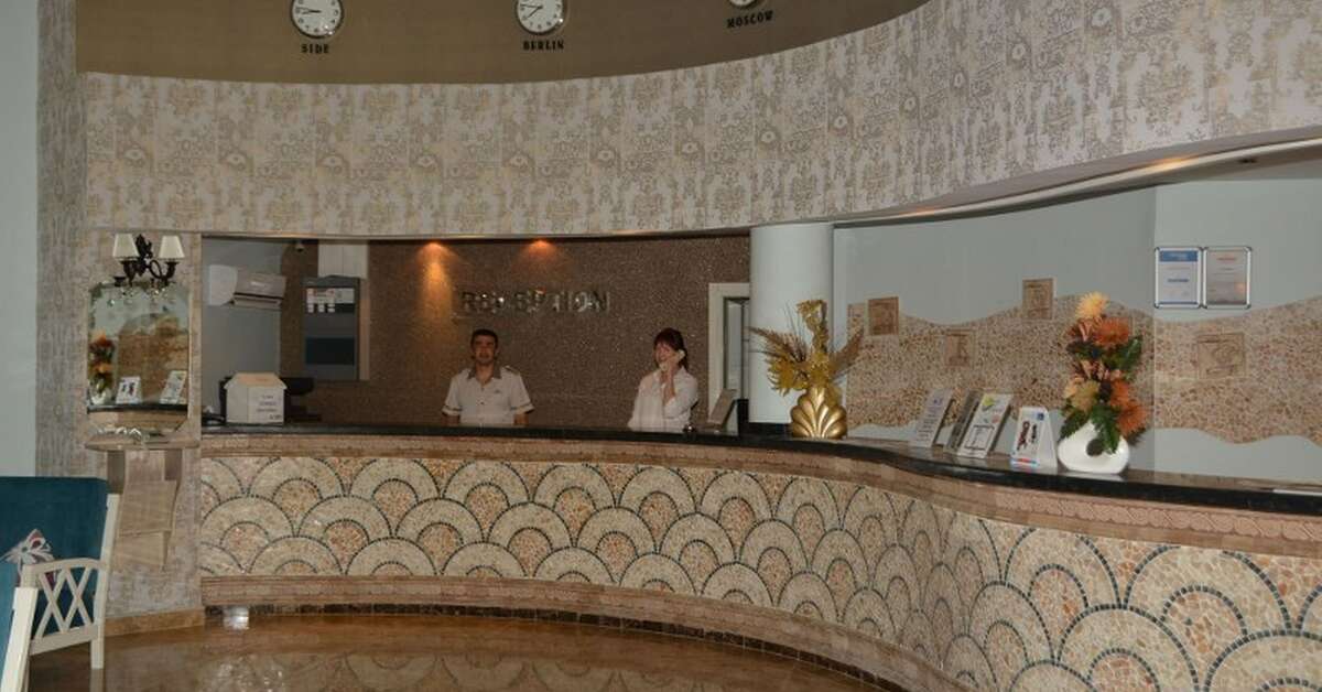 Een foto van het interieur van Sandy Beach