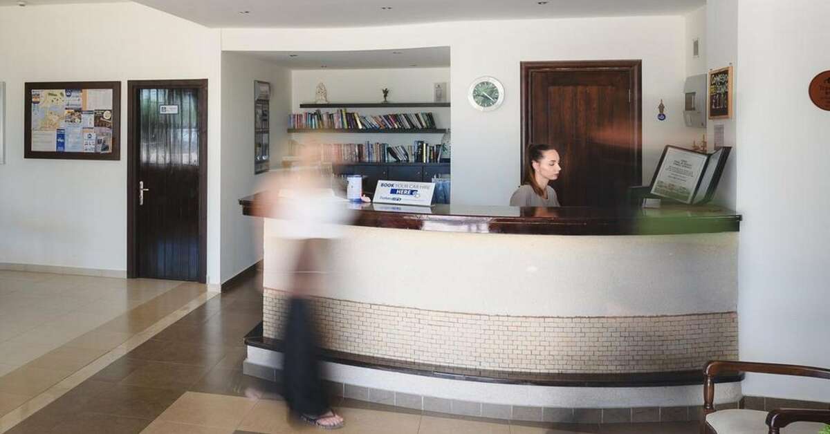 Een foto van het interieur van Pefkos Village Resort