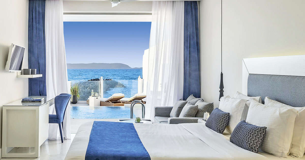 Een foto van Knossos Beach Bungalows & Suites
