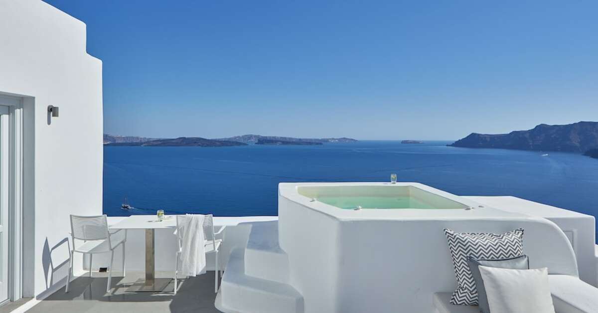 Een foto van Katikies Villa Santorini
