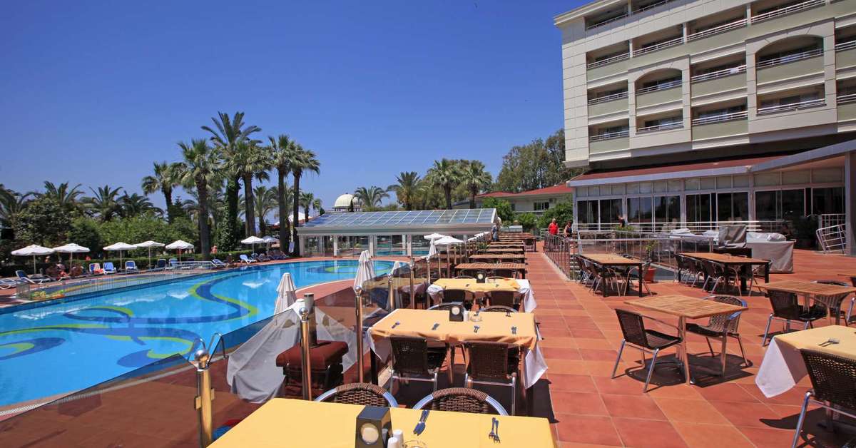 Een foto van de faciliteiten bij Seher Kumkoy Star Resort & Spa