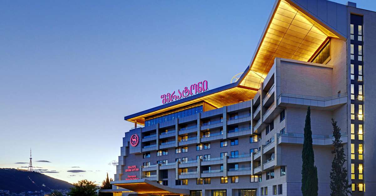 Een foto van Sheraton Grand Tbilisi Metechi Palace