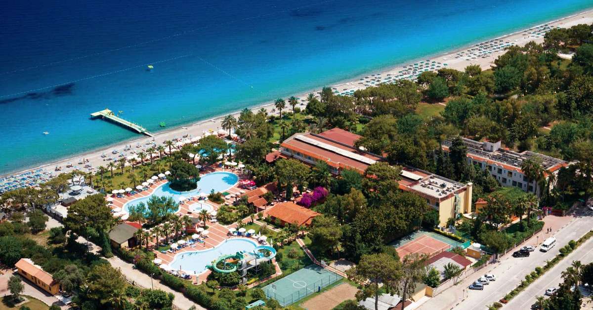 Een foto van de buitenkant van Balmy Beach Resort Kemer