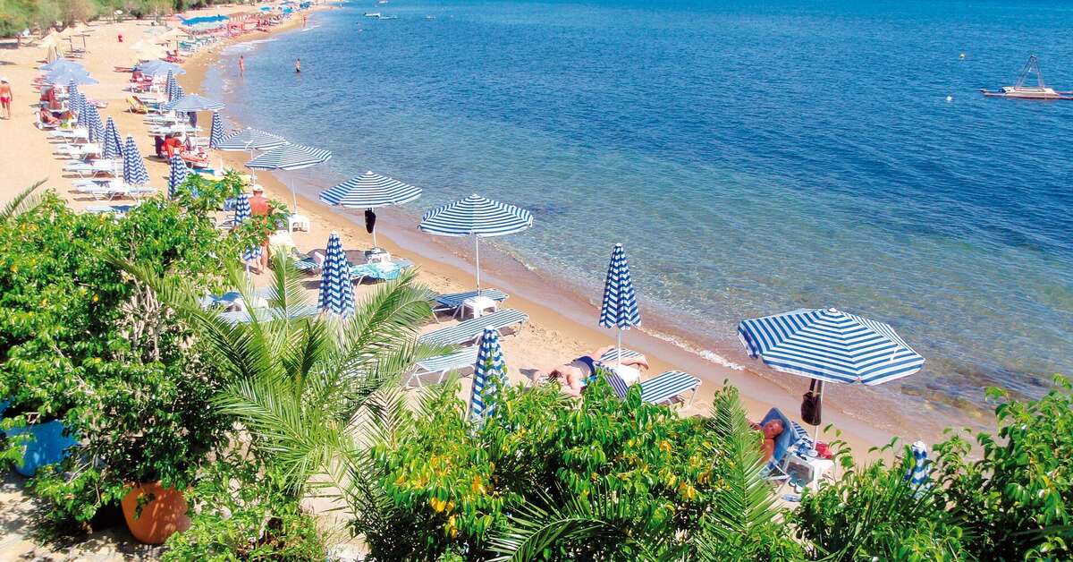 Een foto van het strand bij Votsalakia Hotel