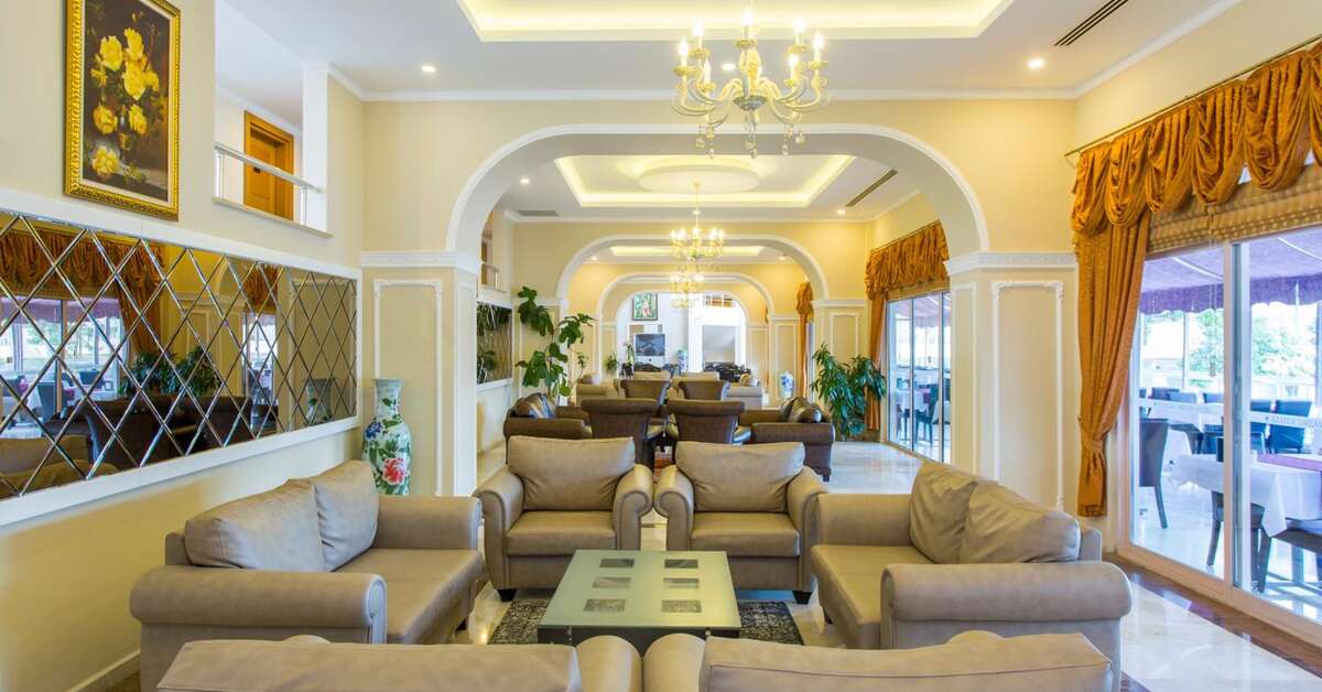 Een foto van het interieur van Kemer Dream Hotel