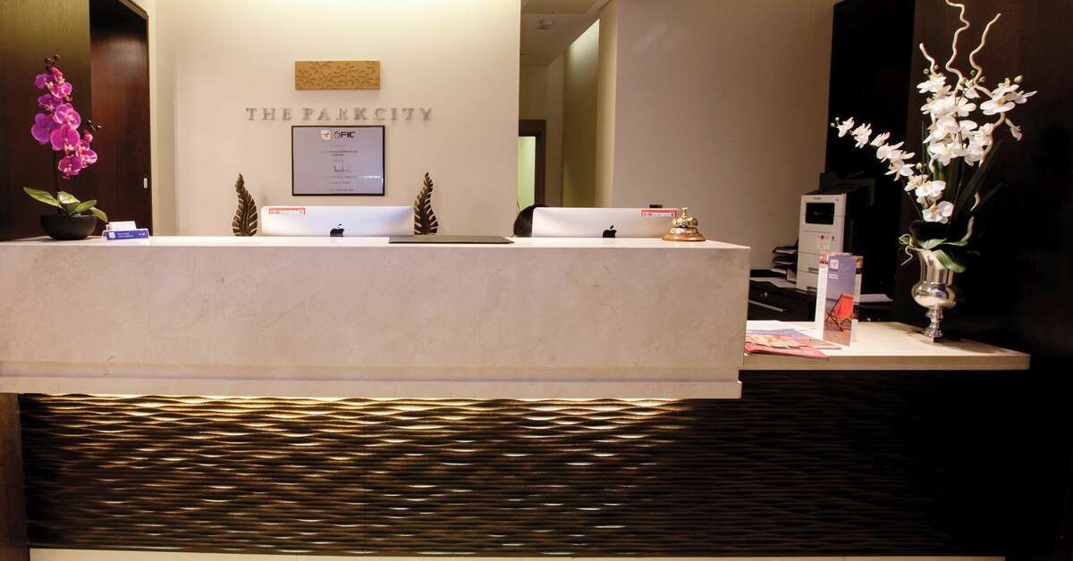 Een foto van het interieur van Park City Grand Plaza Kensington