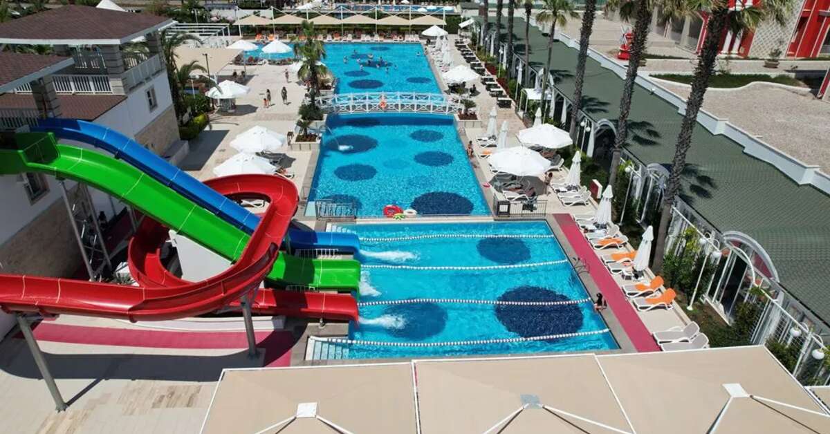 Een foto van het zwembad bij Orange County Resort Hotel Belek