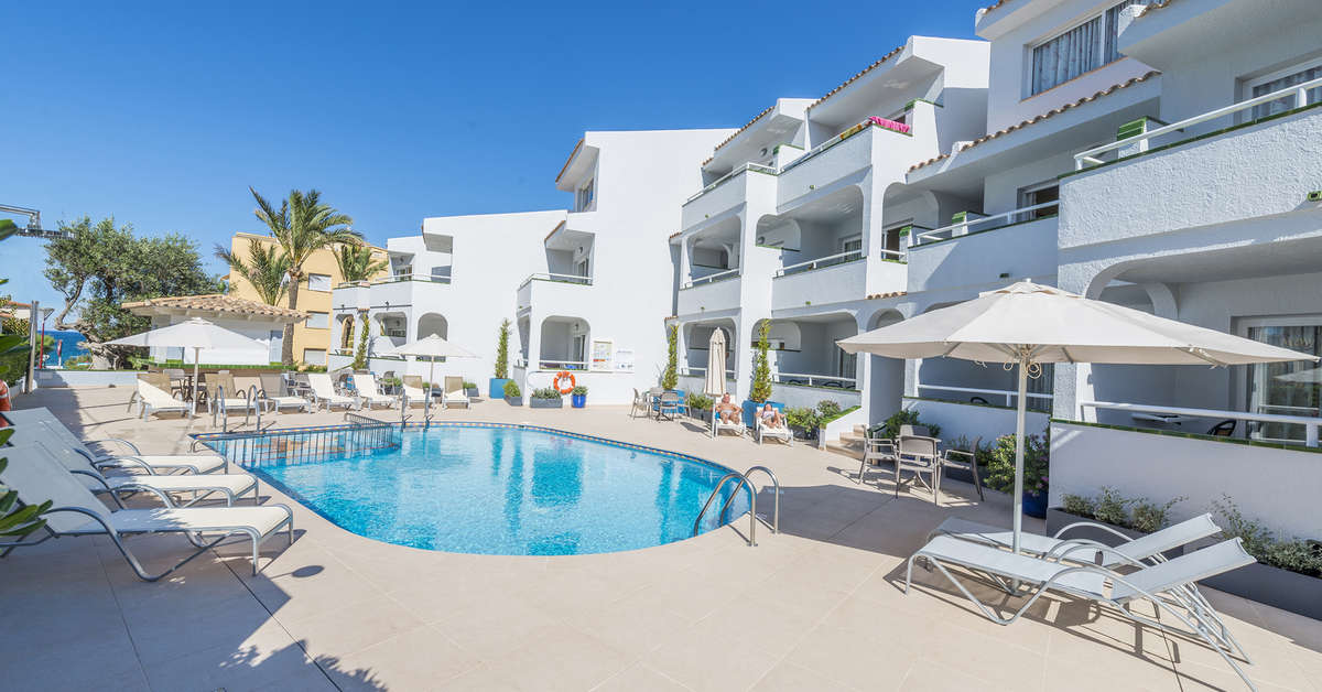 Ein Foto vom Pool im Hotel & Apartments Vista Park