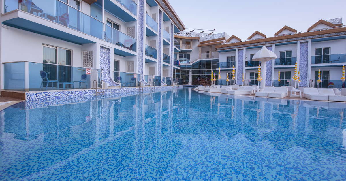 Ein Foto Ocean Blue High Class