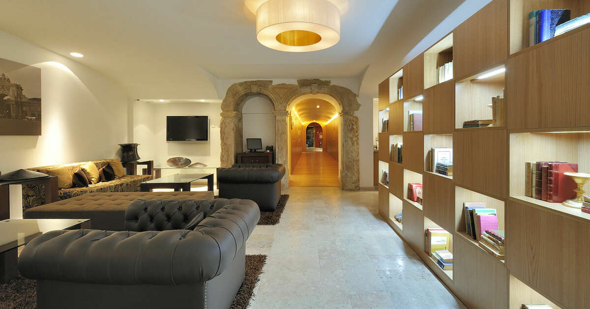 Een foto van het interieur van Vincci Baixa