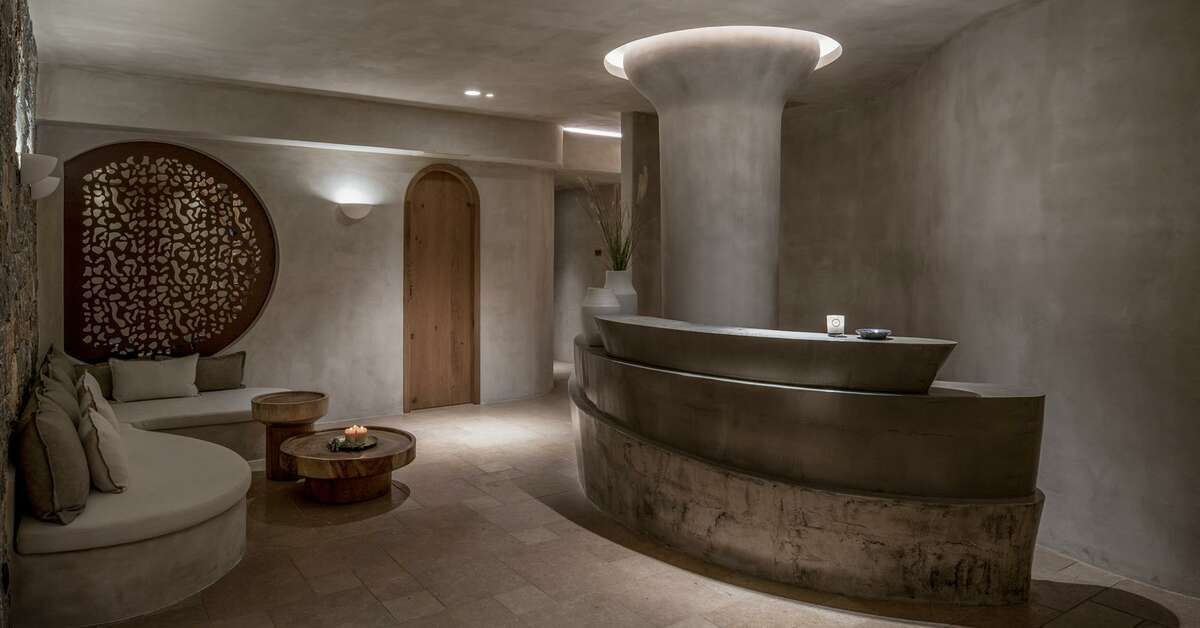 Een foto van het interieur van Acro Suites - A Wellbeing Resort