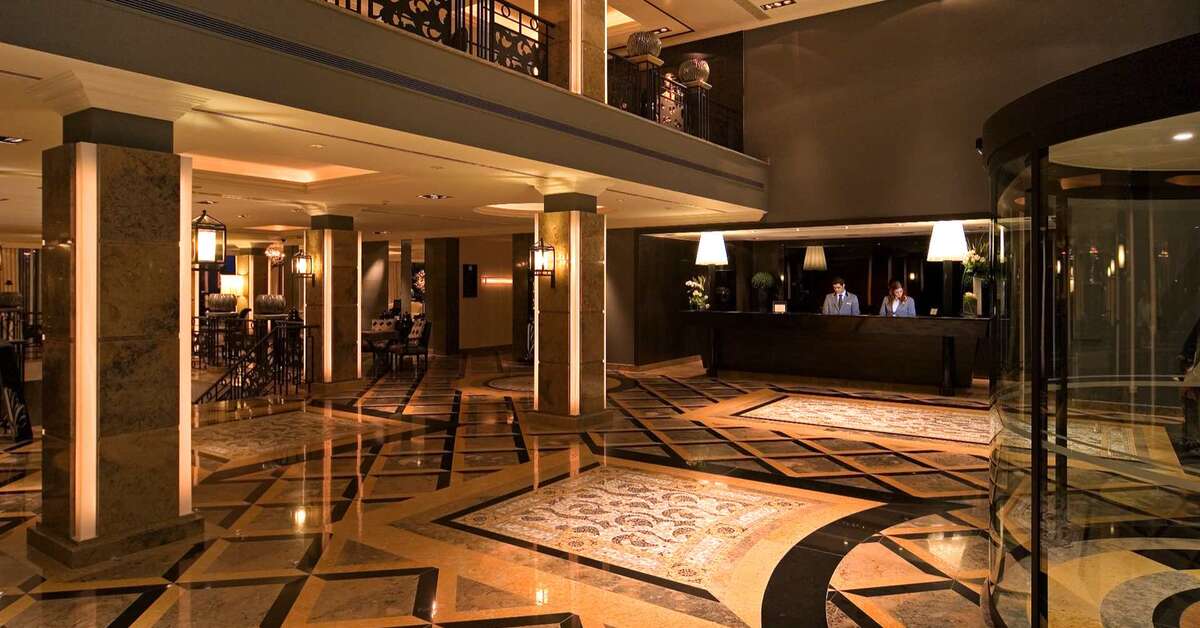 Een foto van het interieur van Grande Real Villa Italia Hotel & Spa