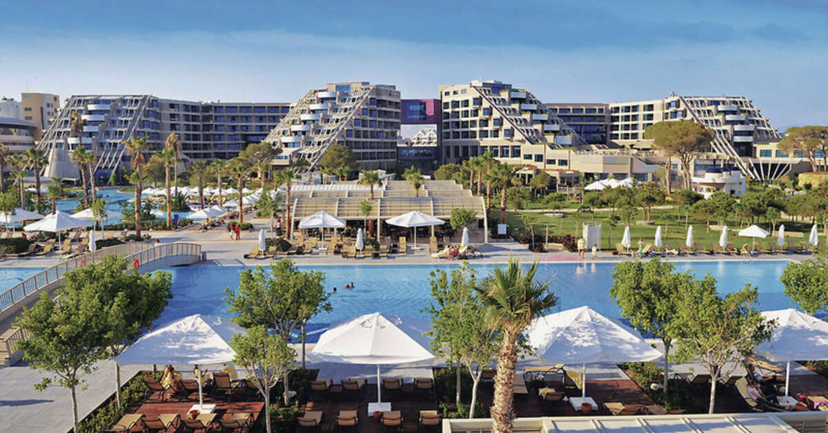 Een foto van een overzicht van Susesi Luxury Resort
