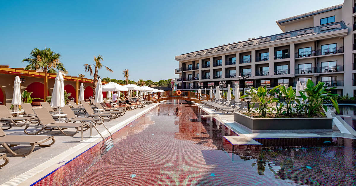 Een foto van het zwembad bij Hotel The X Belek