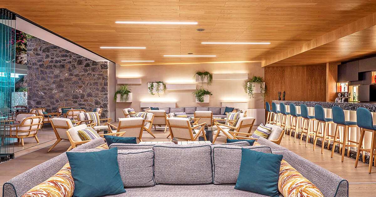 Een foto van de faciliteiten bij Mitsis Rodos Village Beach Hotel