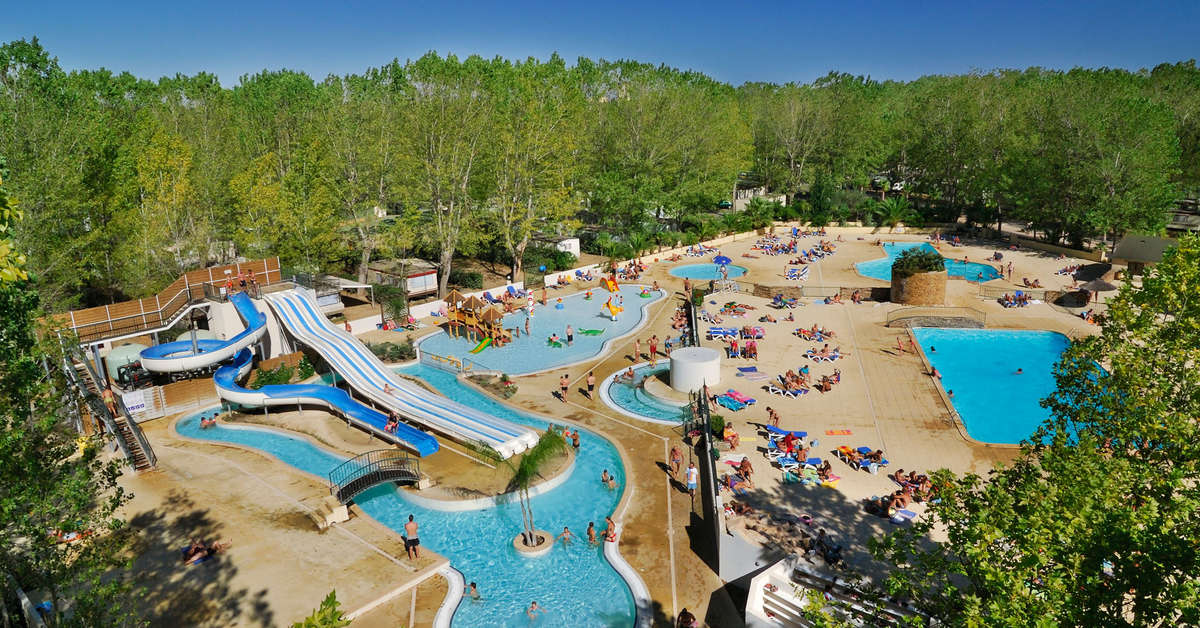 Een foto van een overzicht van Camping Le Domaine De La Yole