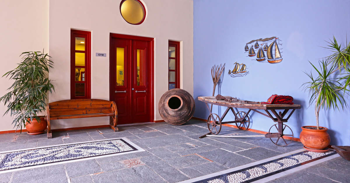 Een foto van het interieur van Sirena Residence & Spa