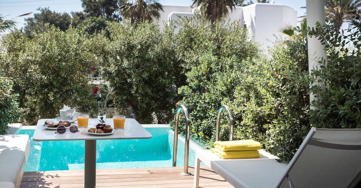 Een foto van Mykonos Dove Beach Hotel