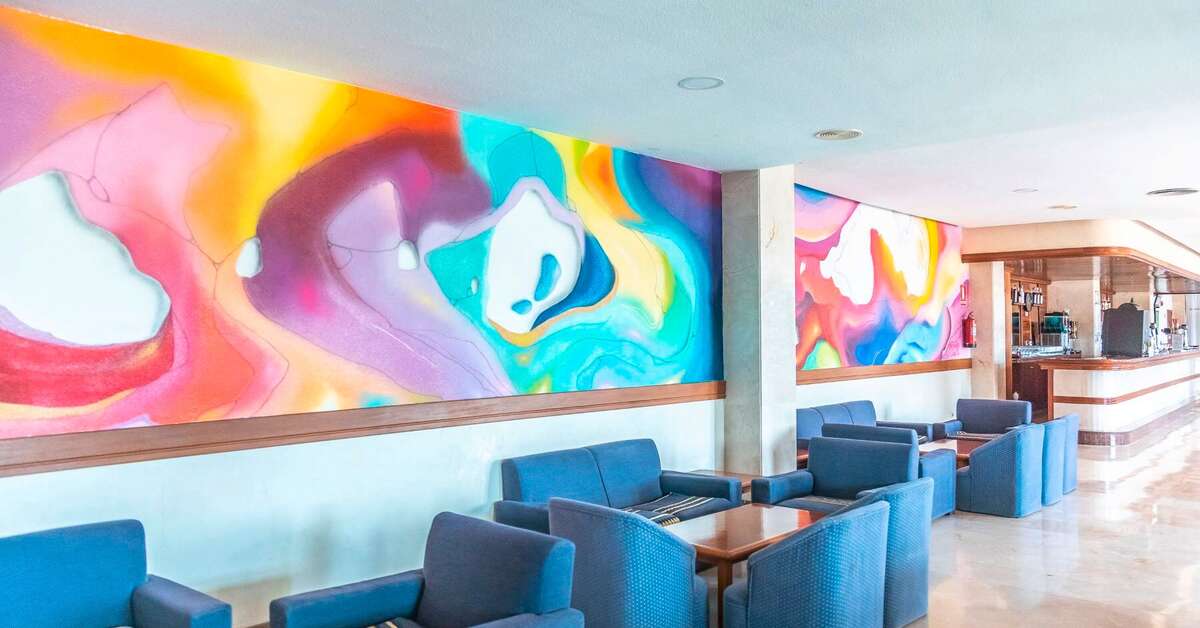 Een foto van het interieur van Club Cala Romani