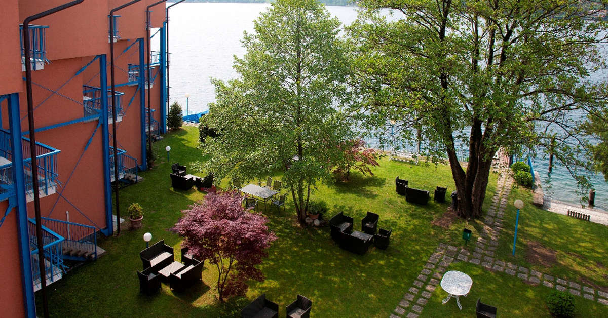 Een foto van het terras bij Hotel L'Approdo