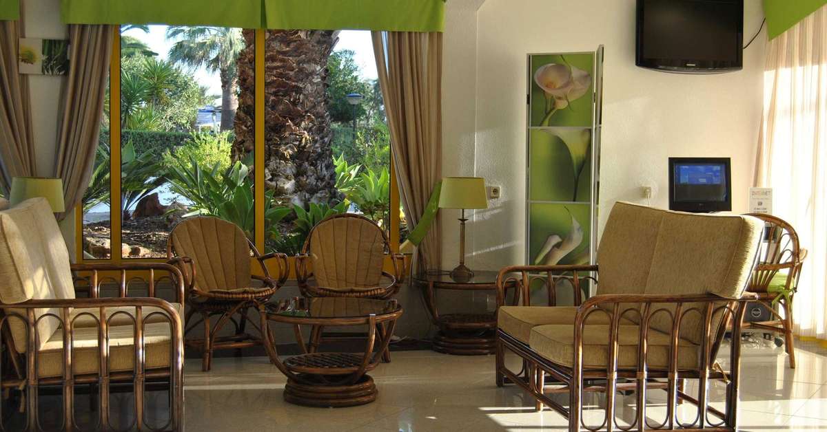Een foto van het interieur van Hotel Pinhal do Sol