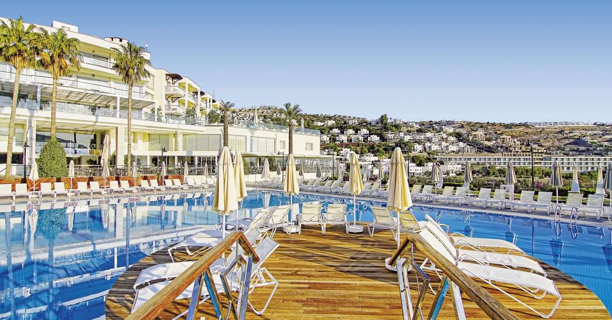 Een foto van het zwembad bij Hotel Baia Bodrum