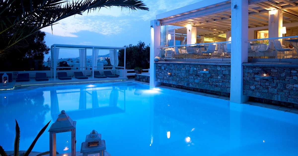 Een foto van het zwembad bij Semeli The Hotel