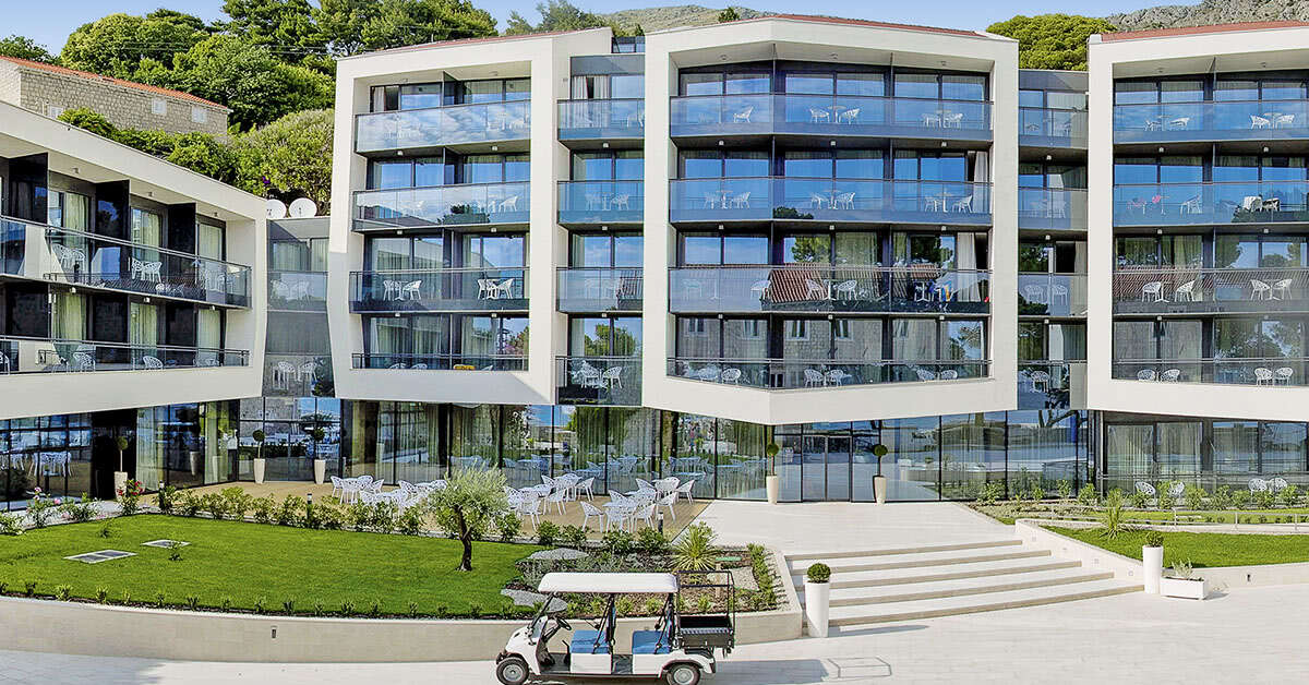 Een foto van de buitenkant van Boutique Hotel Mlini