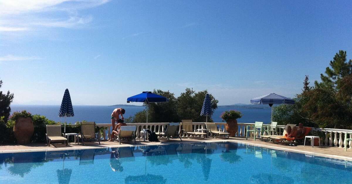 Ein Foto vom Pool im Nautilus Barbati