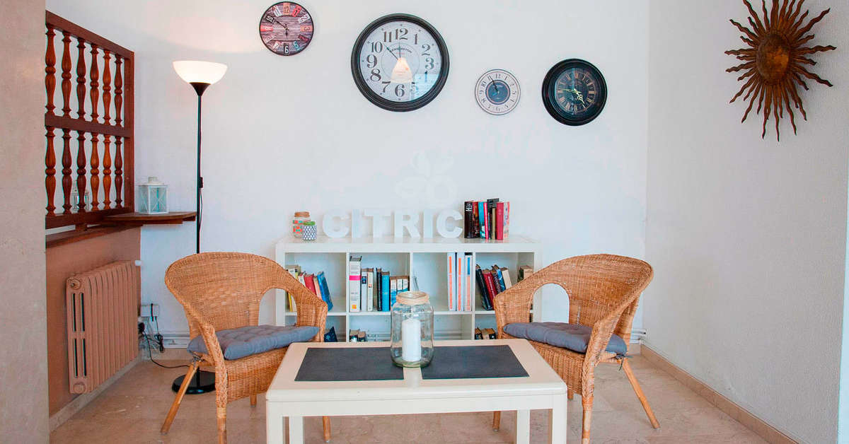 Een foto van het interieur van Salino Port Soller