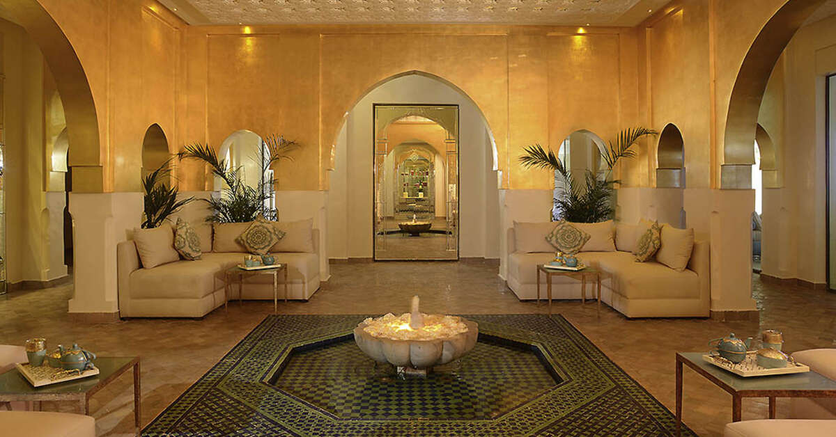 Een foto van het interieur van Sofitel Marrakech Lounge & Spa & Palais Imperial