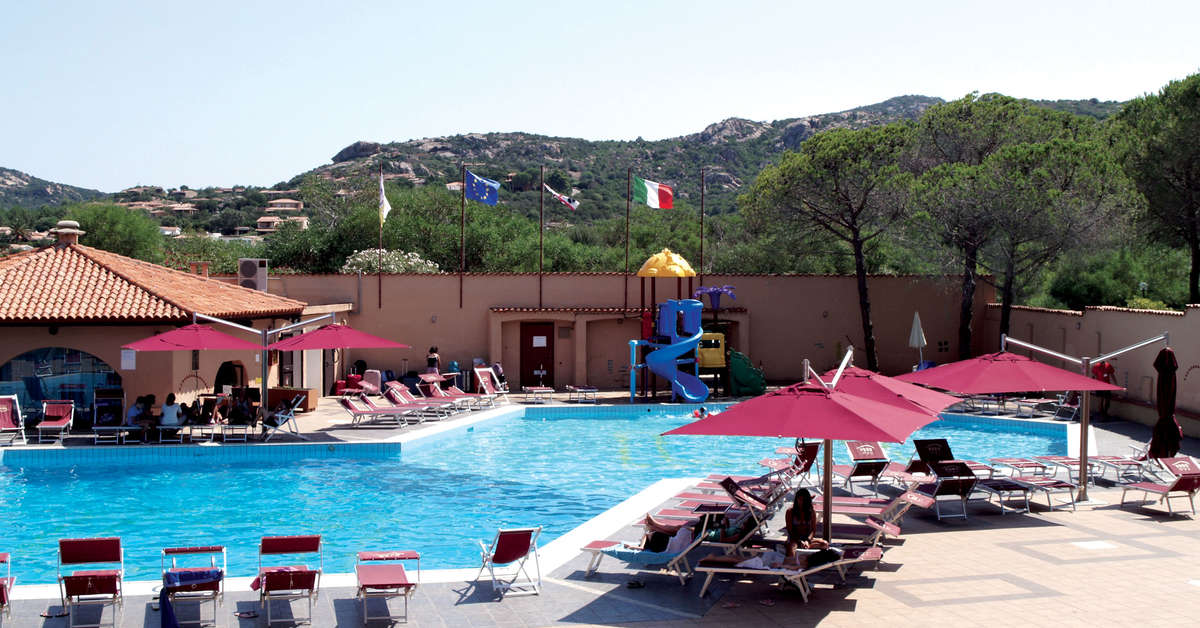 Ein Foto vom Pool im Club Esse Cala Bitta