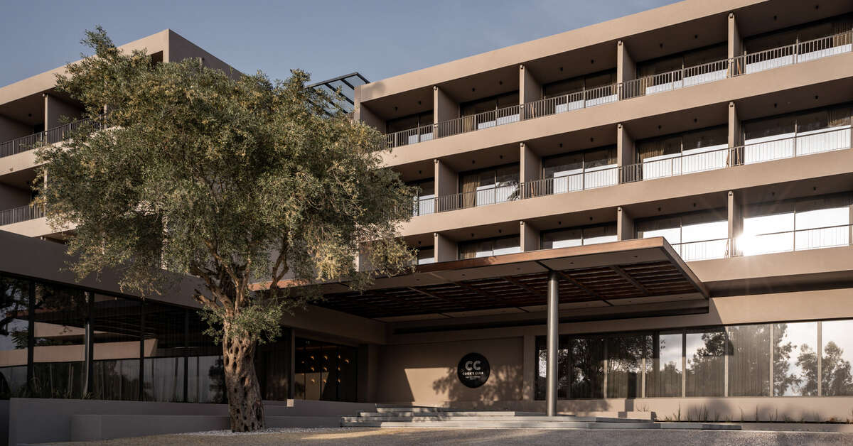 Een foto van de buitenkant van Cook's Club Corfu Hotel