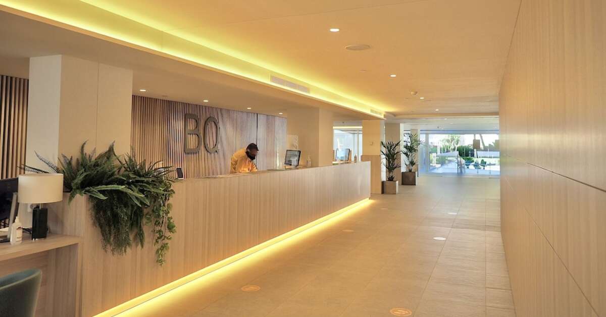Een foto van het interieur van BQ Belvedere Hotel