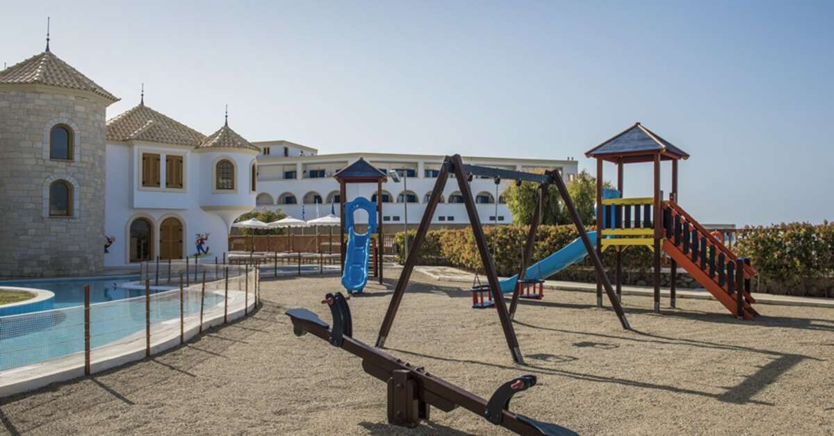 Een foto van de faciliteiten bij Mitsis Blue Domes Exclusive Resort & Spa