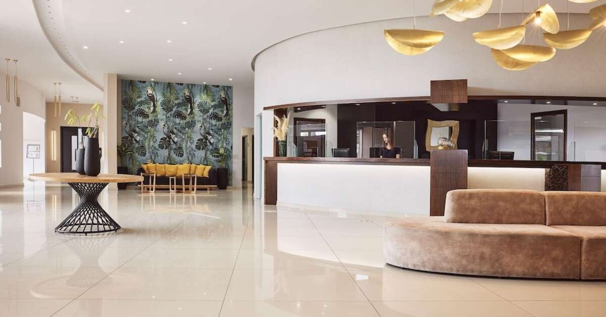 Een foto van het interieur van Michelangelo Resort & Spa