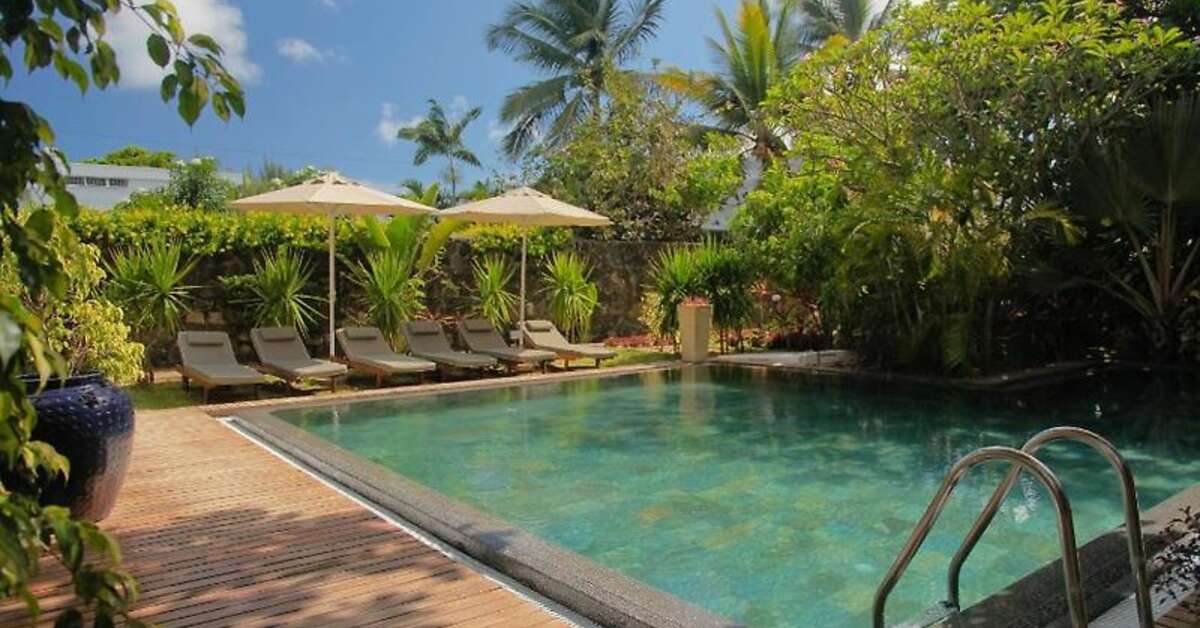 Ein Foto vom Pool im Ocean Beach & Villas