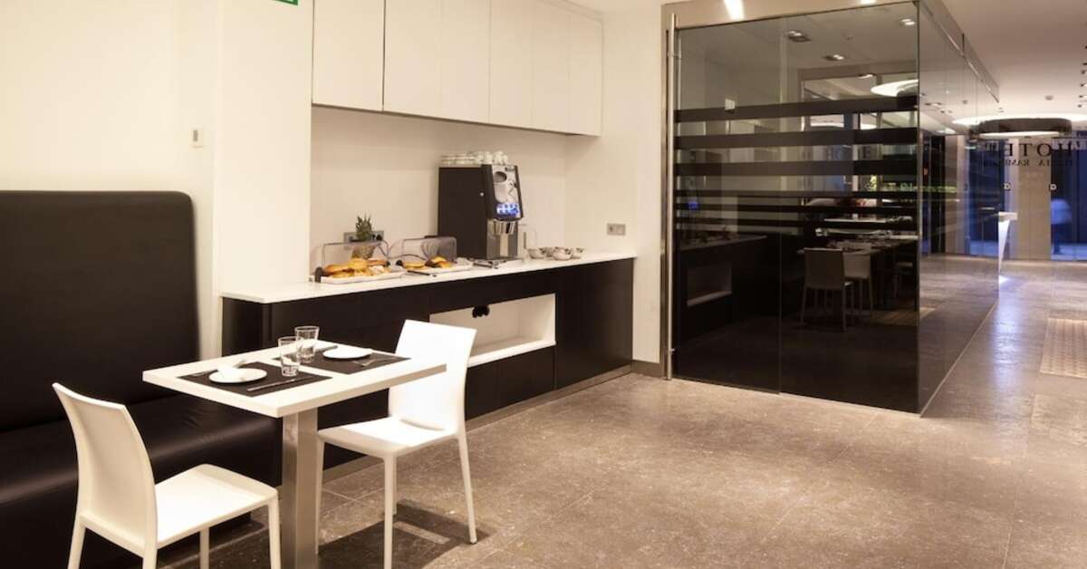 Een foto van de faciliteiten bij Dalia Ramblas hotel