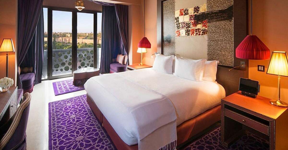 Een foto van een overzicht van Nobu Hotel Marrakech