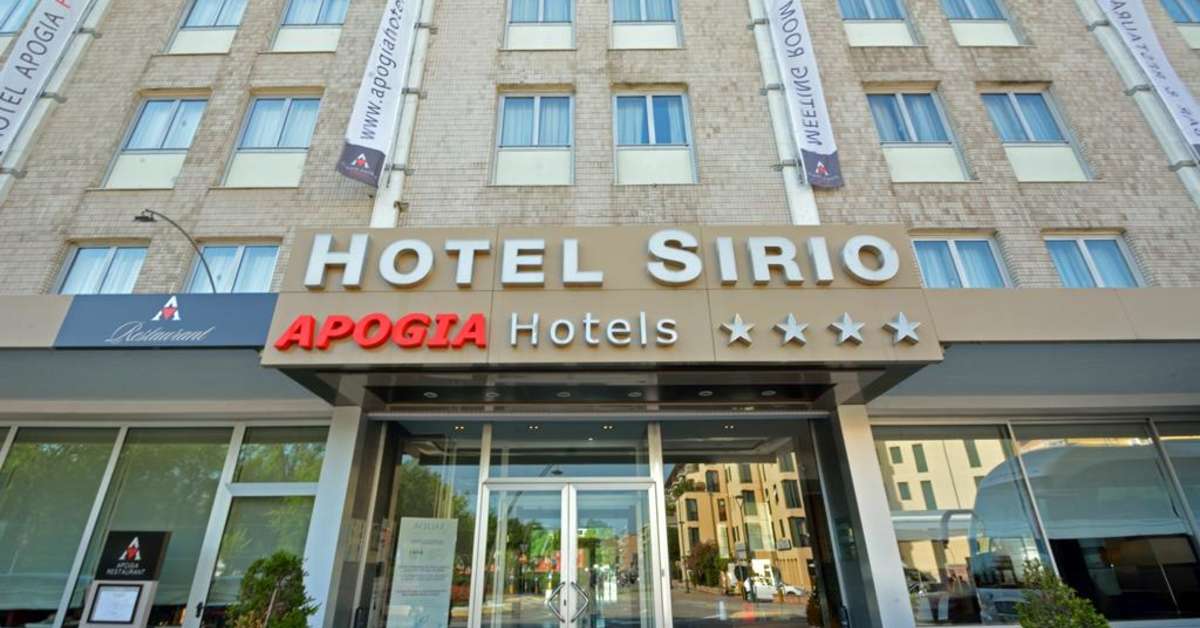 Een foto van de buitenkant van LH Hotel Sirio Venice