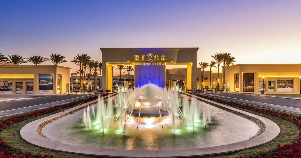 Een foto van de buitenkant van Rixos Premium Seagate