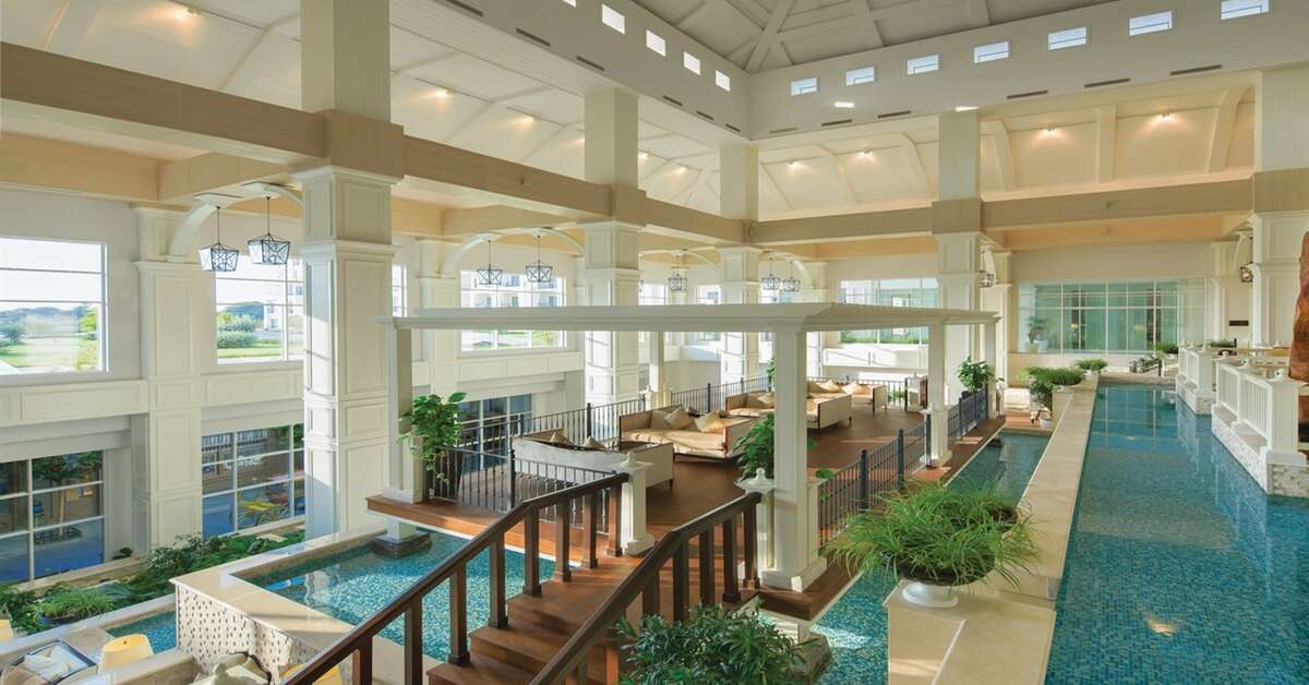 Een foto van het interieur van Titanic Deluxe Golf Belek