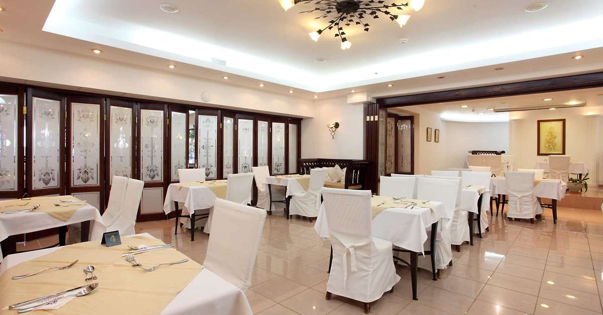 Een foto van de faciliteiten bij Almyrida Beach Hotel