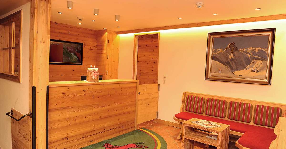 Een foto van het interieur van Hotel Rosslwirt