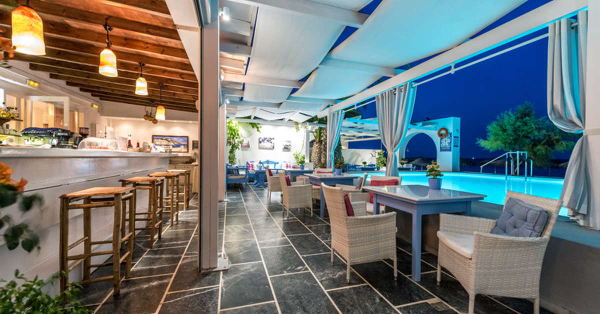 Een foto van de faciliteiten bij Sigalas Hotel & Appartementen