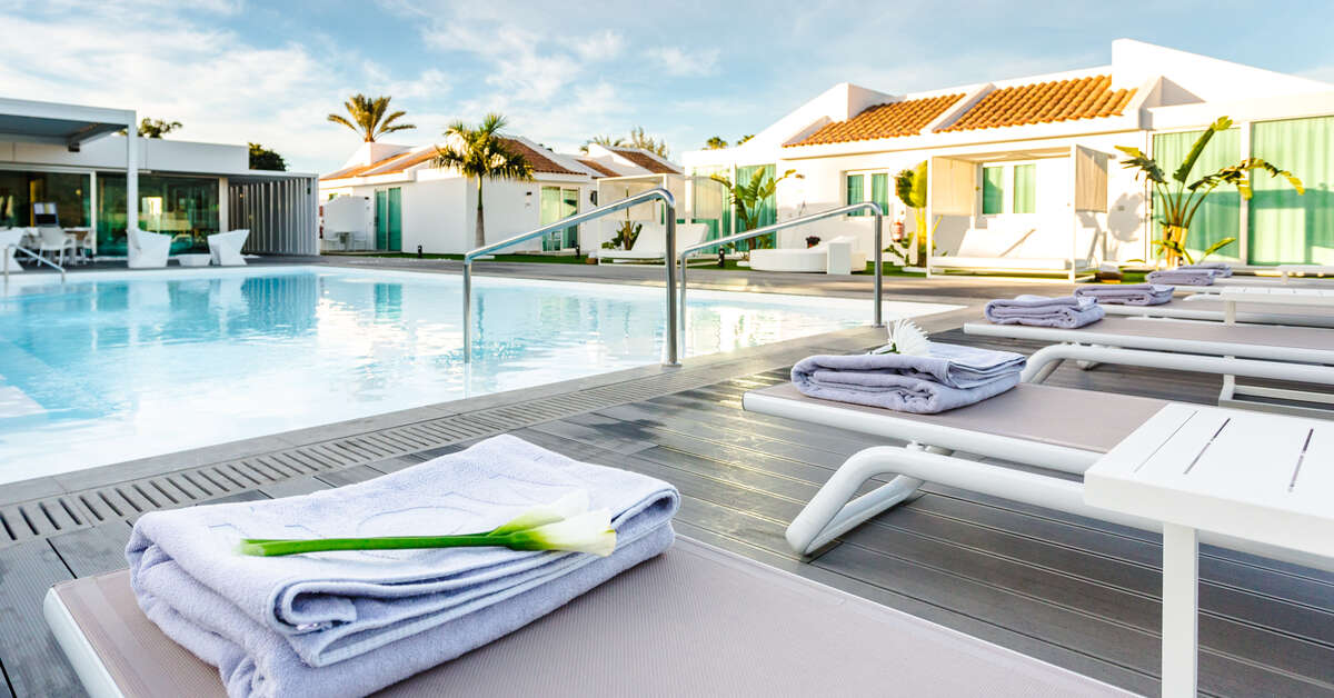 Een foto van het zwembad bij Seven Hotel & Wellness - Gay Only